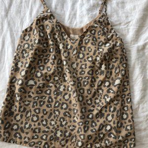 Leopard Print Tank Top